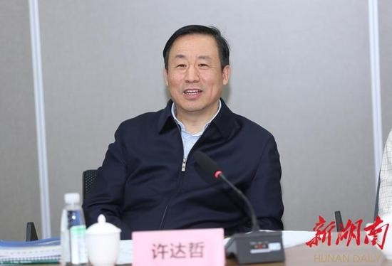 杜家毫许达哲等与部分在京湘籍互联网企业家座谈